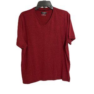 Alfani Large Men's T-Shirt Red with Black